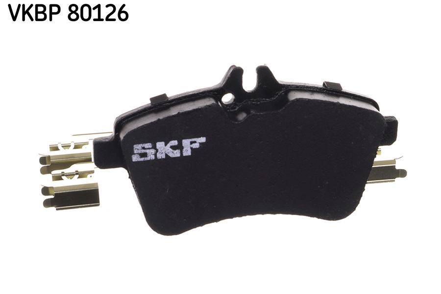 Jeu de 4 plaquettes de frein SKF ref. VKBP 80126